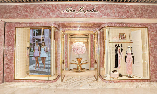 身着浪漫 赴杭而来 Nana Jacqueline 杭州恒隆精品店璀璨启幕
